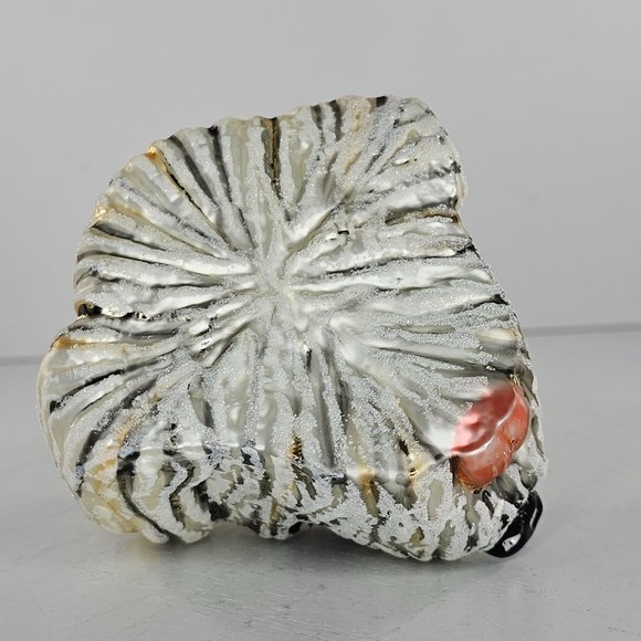 Slavic Treasures Old English Sheepdog Blown Glass Ornament Poland Hard to Find - Picture 8 of 10